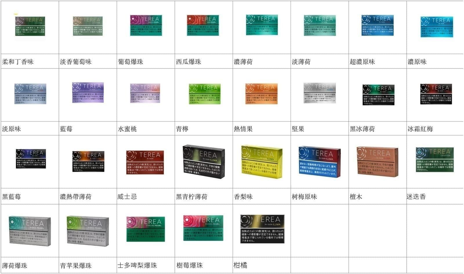 香港TEREA加熱菸迷迭香煙彈日版IQOS ILUMA專用口味推薦 - 图片 2