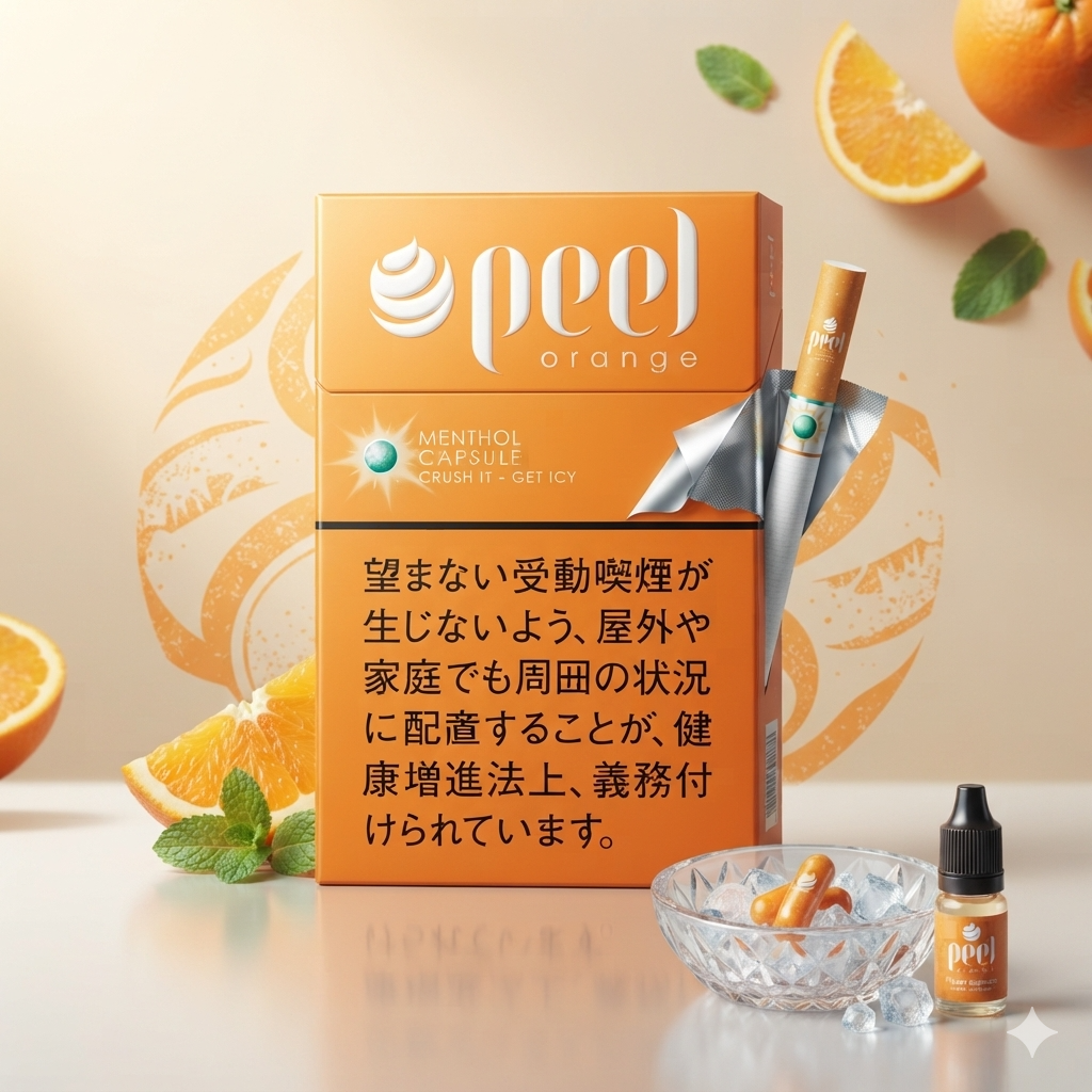 Peel百樂橙味爆珠香煙｜Peel煙香港口味特色與完整評測